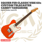 Squier FSR Classic Vibe 60s Custom Telecaster Electric Guitar - Gitar Listrik Elektrik Original Asli