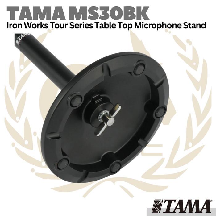 TAMA MS30BK Iron Works Tour Series Table Top Microphone Stand | Mic
