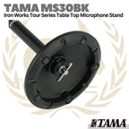 TAMA MS30BK Iron Works Tour Series Table Top Microphone Stand | Mic