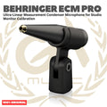 Behringer ECM PRO Ultra-Linear Measurement Condenser Microphone for Studio Monitor Calibration - ECMPRO Mik Kondeser Mikrofon Kondensor RTA Original Asli