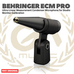 Behringer ECM PRO Ultra-Linear Measurement Condenser Microphone for Studio Monitor Calibration - ECMPRO Mik Kondeser Mikrofon Kondensor RTA Original Asli