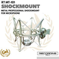 RECORDING TECH MT-101 METAL PROFESSIONAL SHOCKMOUNT FOR MICROPHONE