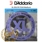 D'Addario XL EXL115 11|49 Medium Gauge
