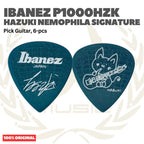 Ibanez P1000HZK HAZUKI Nemophila Signature Guitar Picks, 6-Pack - Pik Gitar isi 6