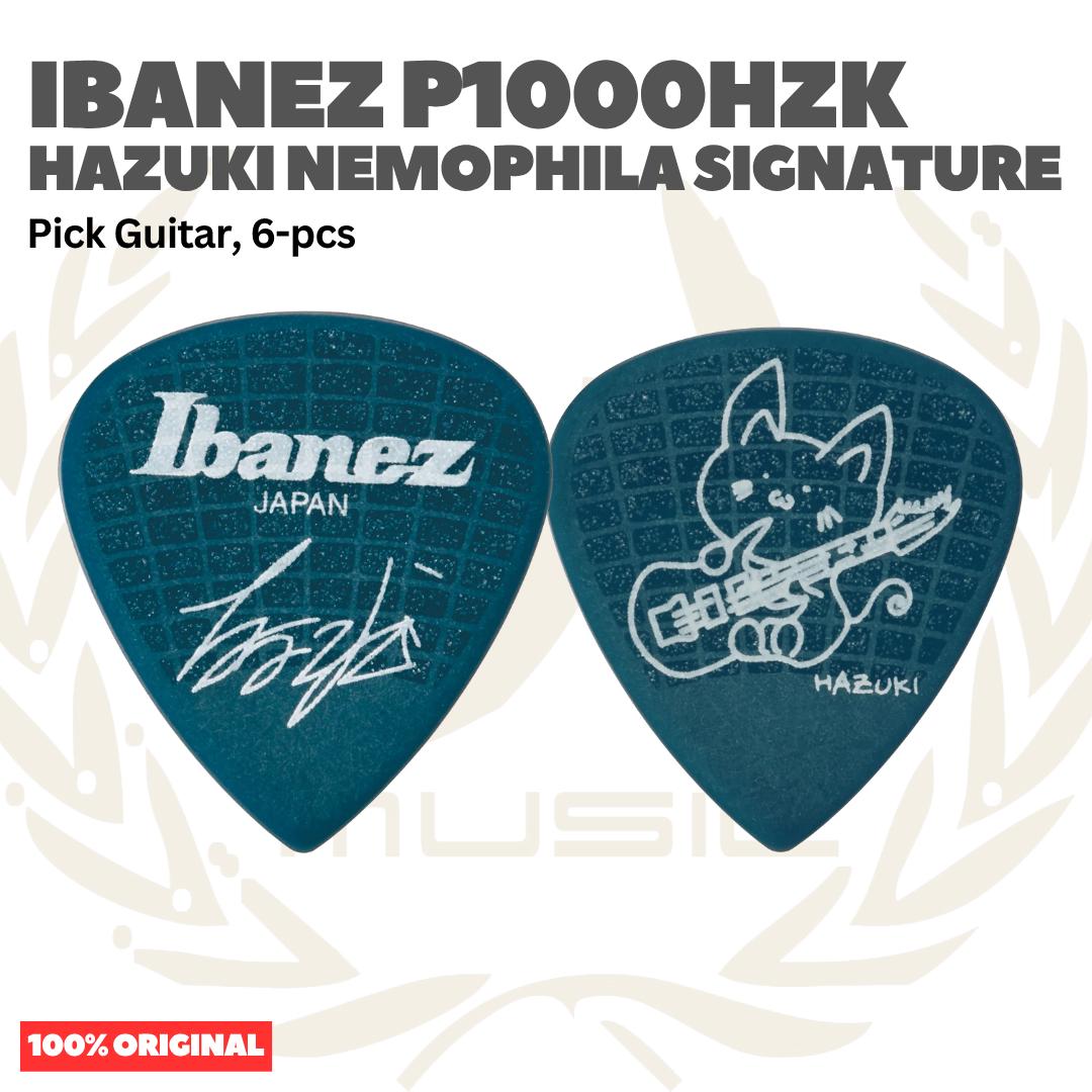Ibanez P1000HZK HAZUKI Nemophila Signature Guitar Picks, 6-Pack - Pik Gitar isi 6