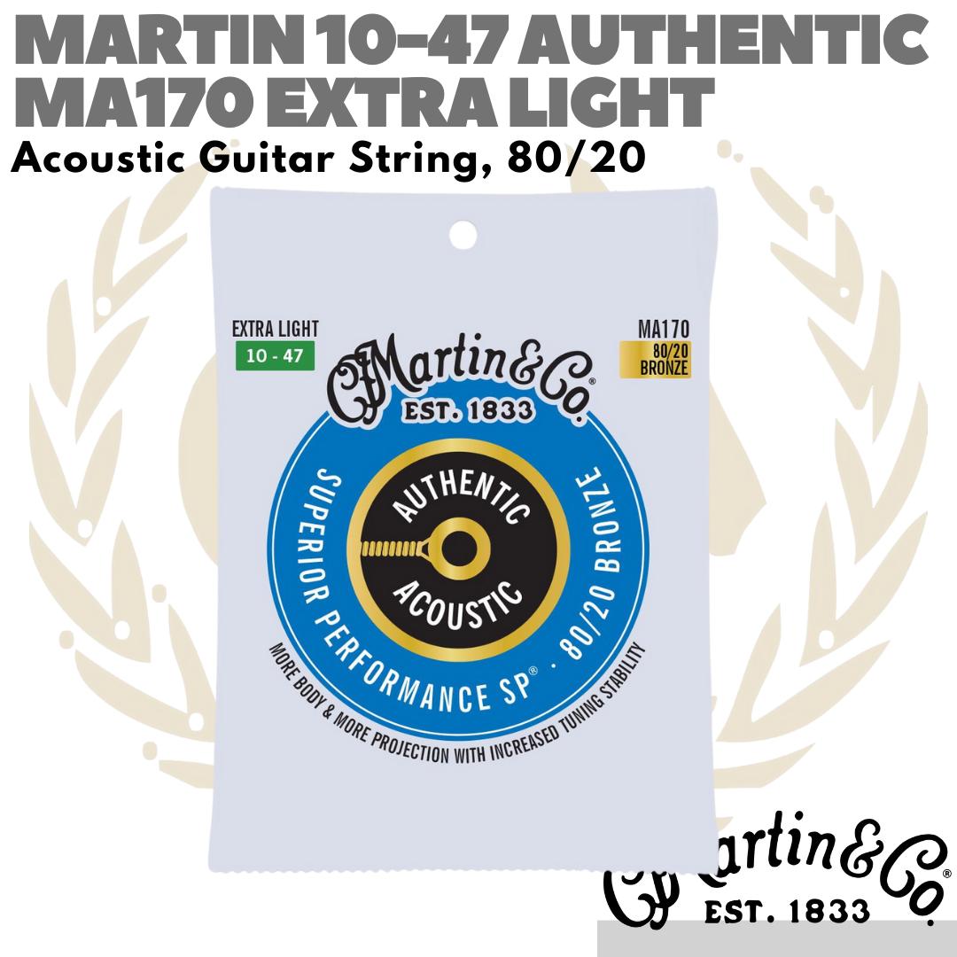 MARTIN MA170 10-47 Extra Light Acoustic SP | Senar Gitar Akustik
