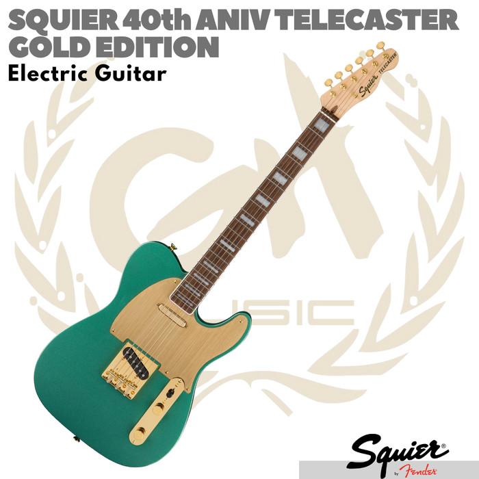 SQUIER TELECASTER Gold Edition 40th Anniversary | Gitar Elektrik