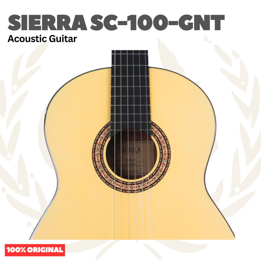 SIERRA SC-100-GNT Classic Acoustic Guitar - Gitar Klasik Akustik