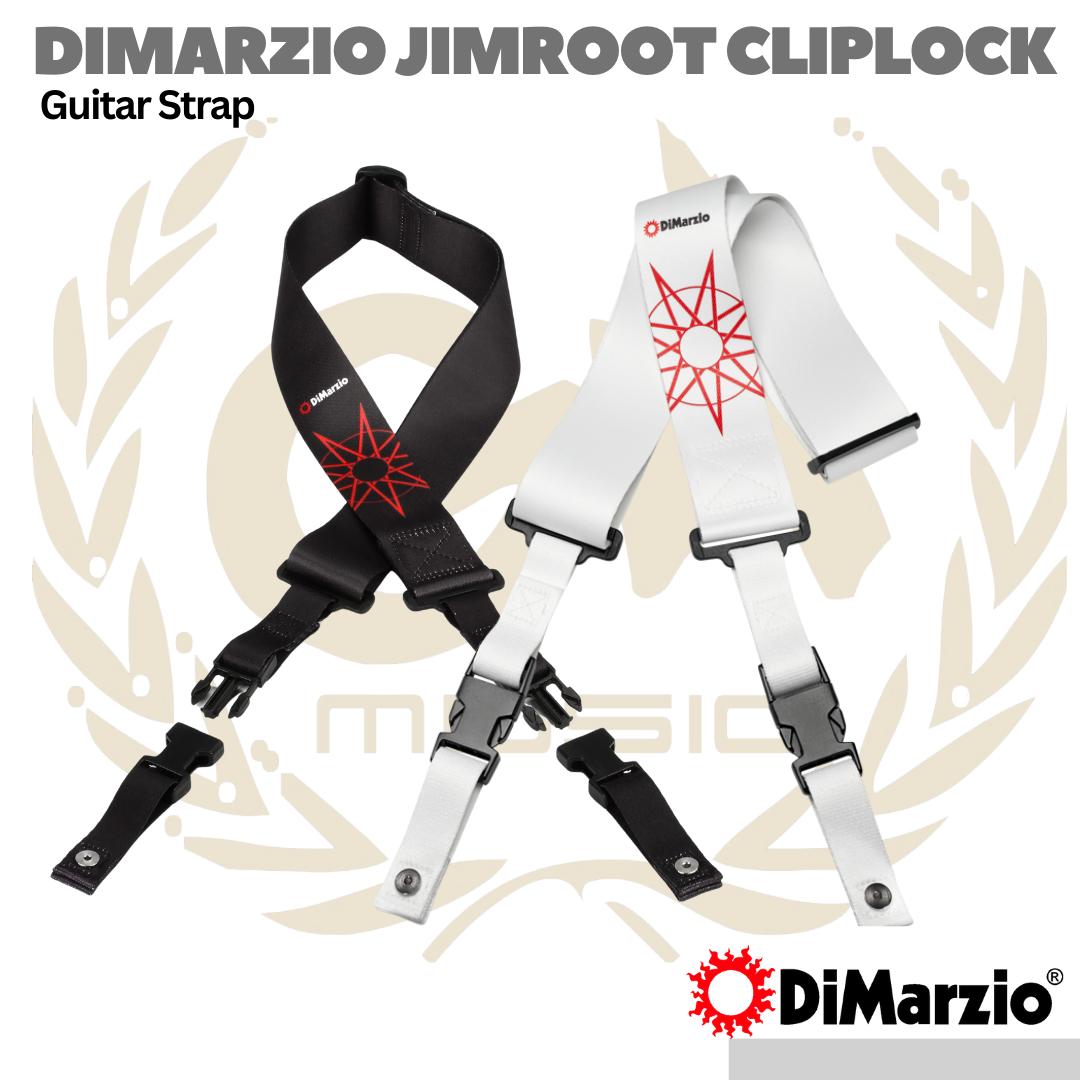 DiMarzio Jim Root #4 ClipLock Guitar Strap - Strep Gitar Bass
