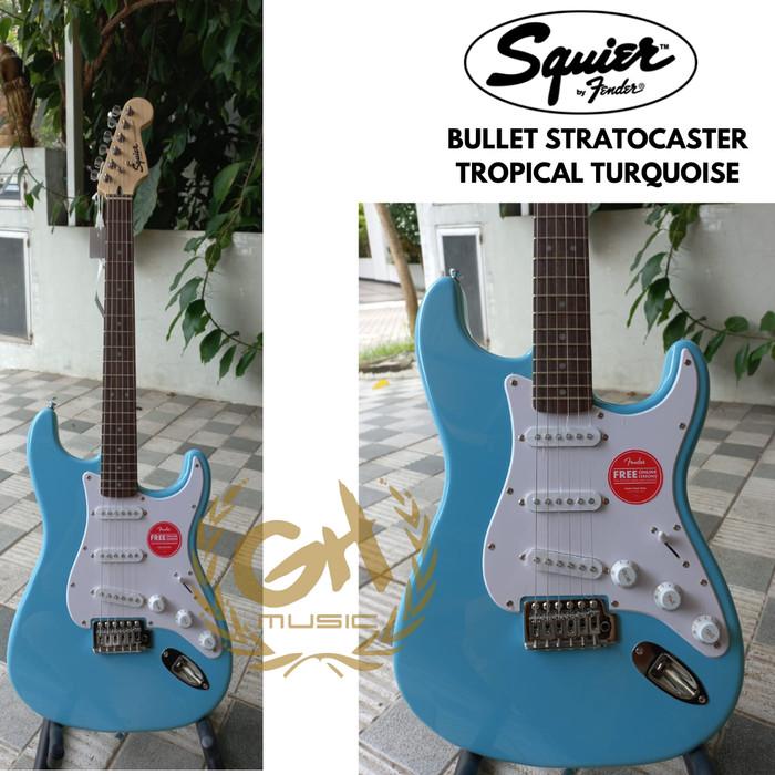 Squier Bullet Stratocaster Electric Guitar | Gitar Elektrik