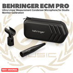 Behringer ECM PRO Ultra-Linear Measurement Condenser Microphone for Studio Monitor Calibration - ECMPRO Mik Kondeser Mikrofon Kondensor RTA Original Asli