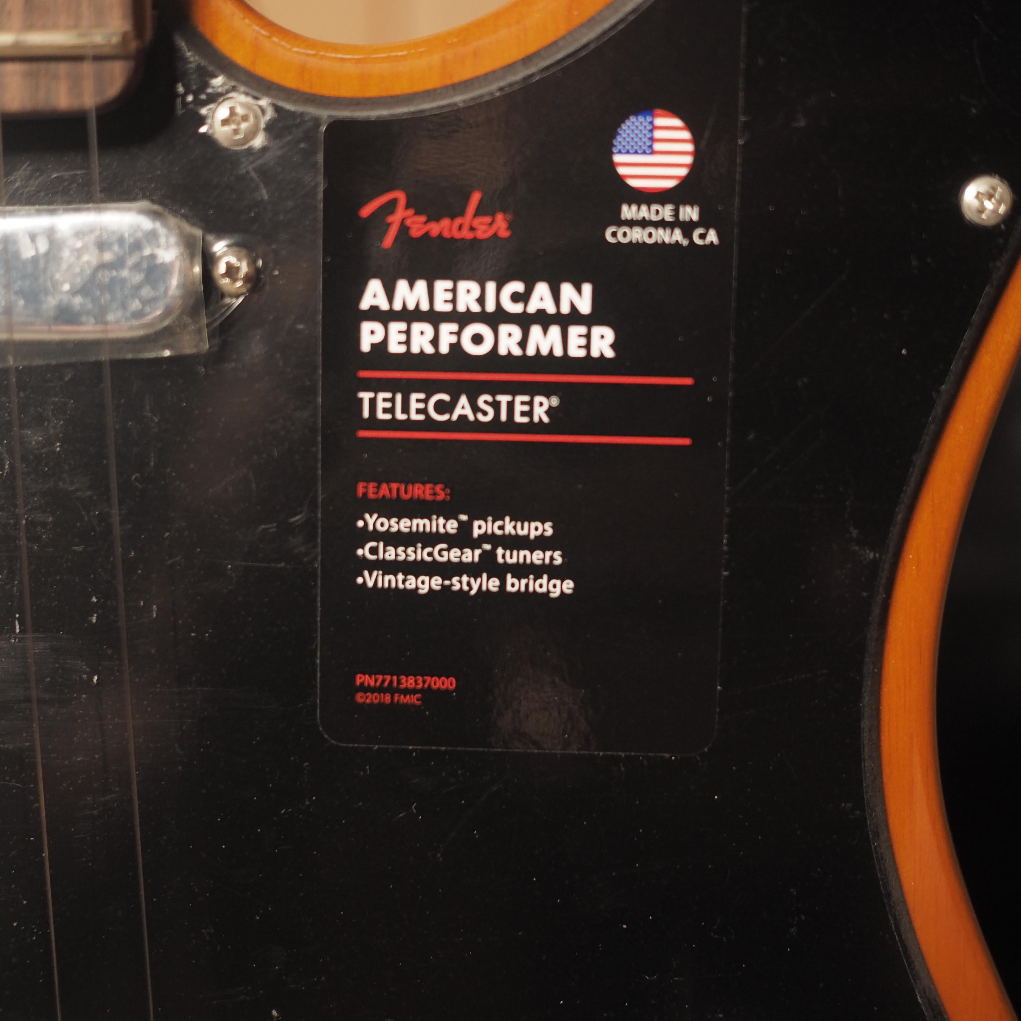 FENDER AMERICAN PERFORMER TELECASTER Electric Guitar