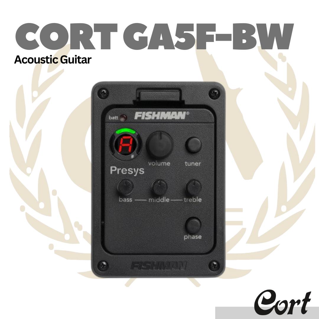 Cort Grand Regal GA5F-BW Acoustic Guitar - Gitar Akustik