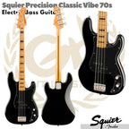 SQUIER PRECISION Classic Vibe 70s Electric Bass Guitar | Elektrik Listrik