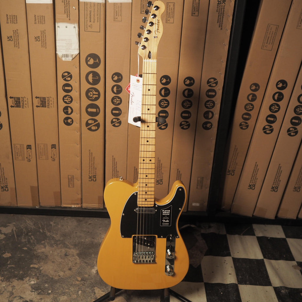 Fender Player Telecaster Electric Guitar, Maple FB | Gitar Listrik