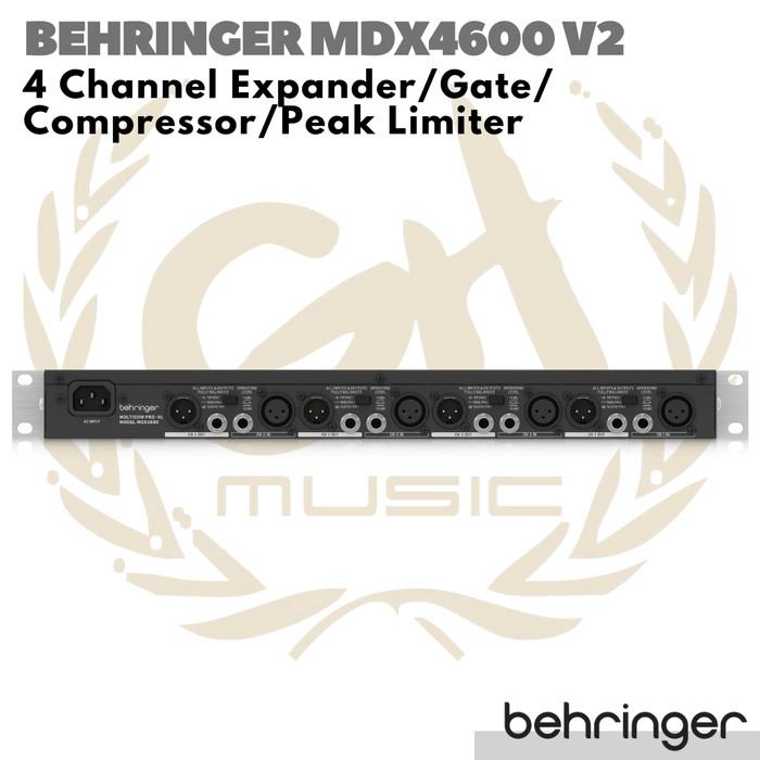 BEHRINGER MDX4600 Pro Expander/ Gate / Compressor / Peak Limiter