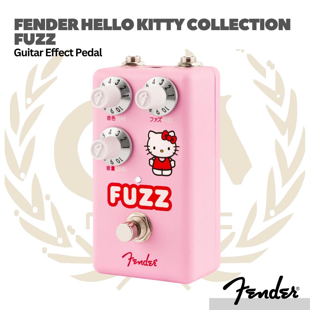 Fender Hello Kitty Collection Fuzz Guitar Effect Pedal - Efek Pedal