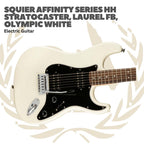 SQUIER AFFINITY SERIES HH STRATOCASTER ELECTRIC GUITAR - GITAR LISTRIK ELEKTRIK ORIGINAL
