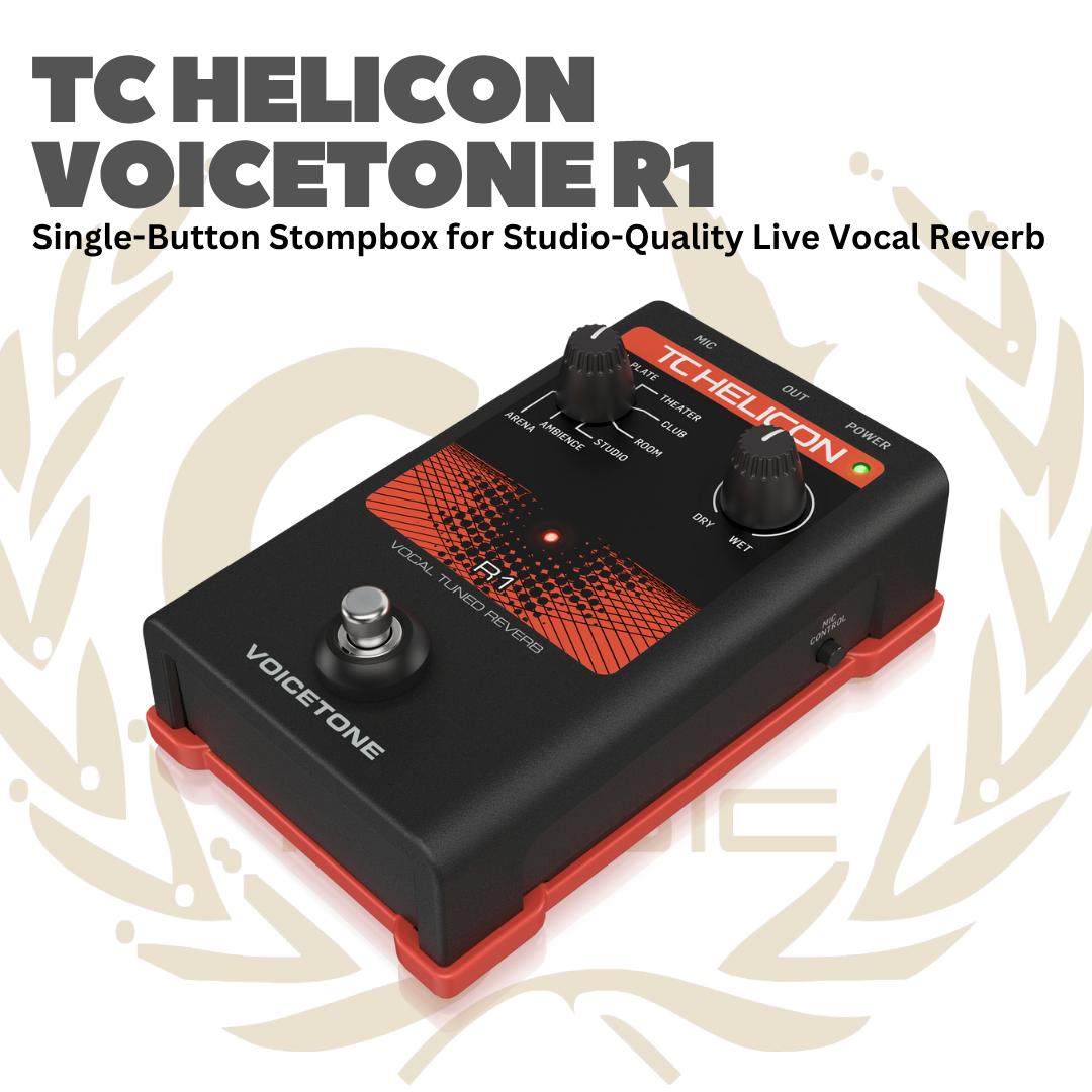 TC Helicon Voicetone R1 - R 1 Voice tone Efek Gitar Bass Pedal R-1