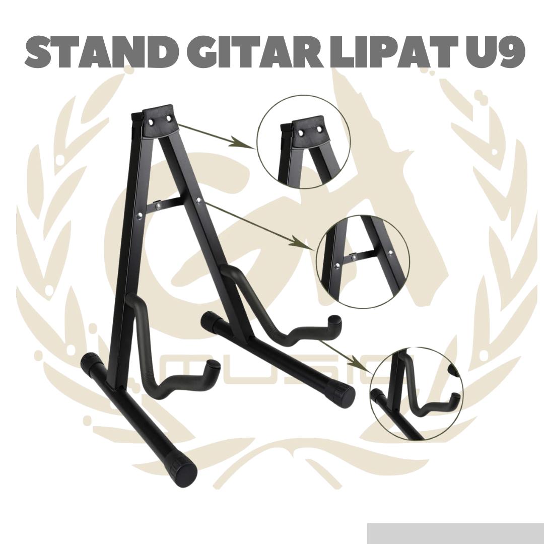 Stand Gitar Bass Lipat U9 - Stand Lantai
