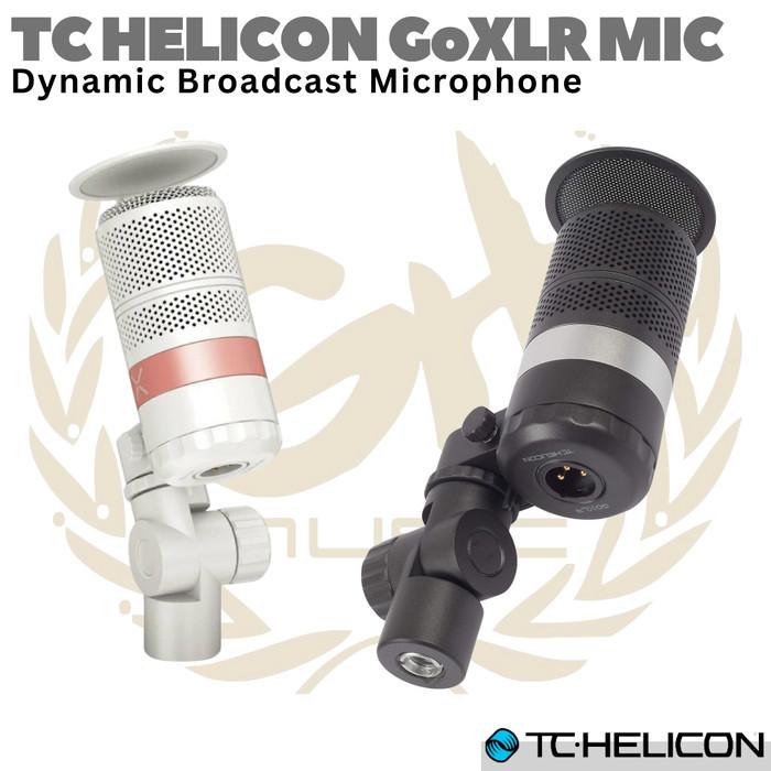 TC HELICON GoXLR MIC Dynamic Broadcast Microphone | Go XLR podcast