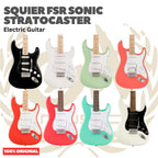SQUIER FSR SONIC Stratocaster Electric Guitar | Gitar Elektrik Listrik