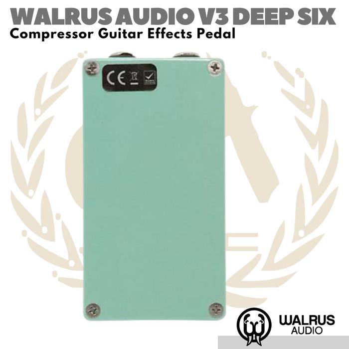 WALRUS AUDIO V3 Deep Six Compressor Guitar Effects Pedal | Efek Gitar