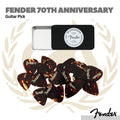 Fender 70th Anniversary Guitar Pick Tin - Pik Gitar Bass Isi 12