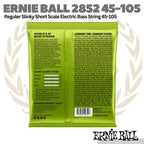 Ernie Ball 2852 Short Scale Nickel Wound Regular Slinky Bass, 45-105