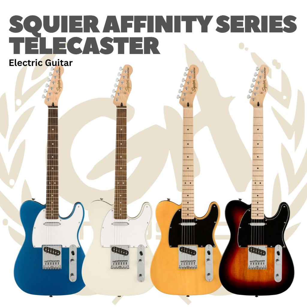 SQUIER AFFINITY SERIES TELECASTER ELECTRIC GUITAR - GITAR LISTRIK ELEKTRIK ORIGINAL