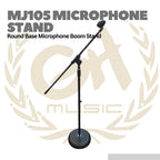 MJ105 Round Base Microphone Boom Stand