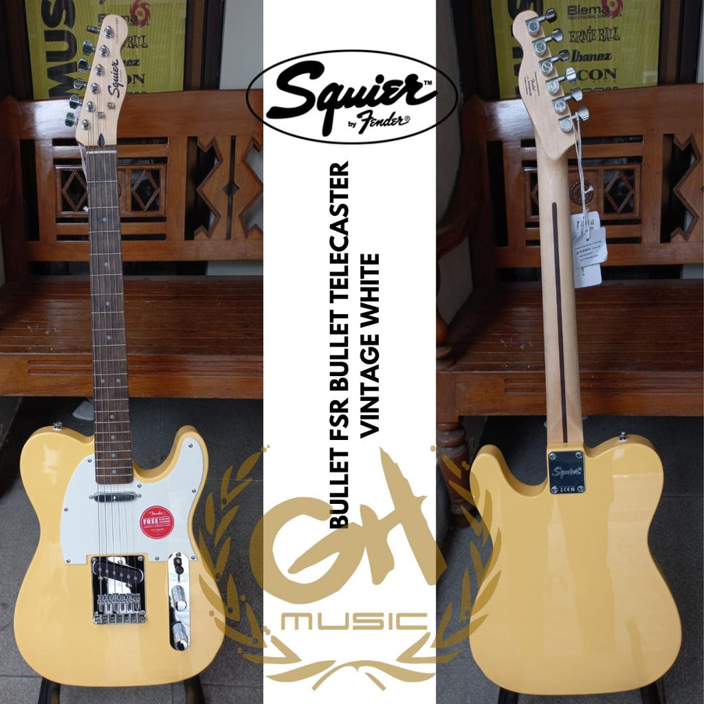 Squier FSR Bullet Telecaster Electric Guitar, LaurelFB - Gitar listrik