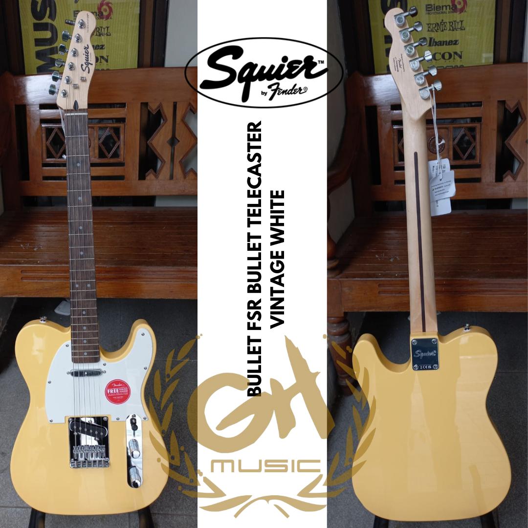 Squier FSR Bullet Telecaster Electric Guitar, LaurelFB - Gitar listrik