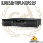 Behringer NX6000 Ultra-Lightweight 6000-Watt Class-D Power Amplifier