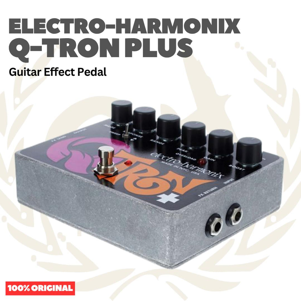 Electro-Harmonix Q-Tron Plus Guitar Effects Pedal - Efek Pedal Gitar