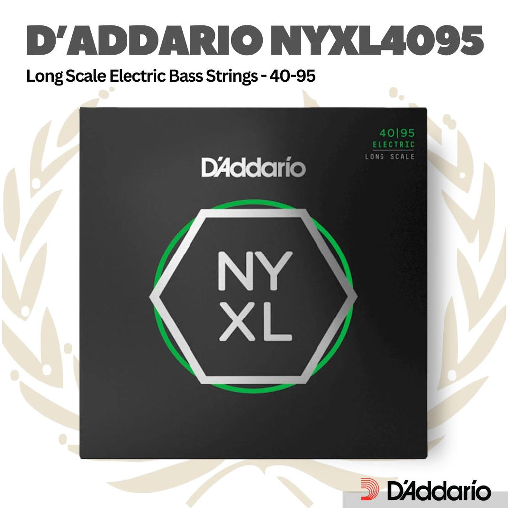 D'Addario's NYXL4095 40-95 ELECTRIC BASS STRING LONG SCALE | SENAR BASS