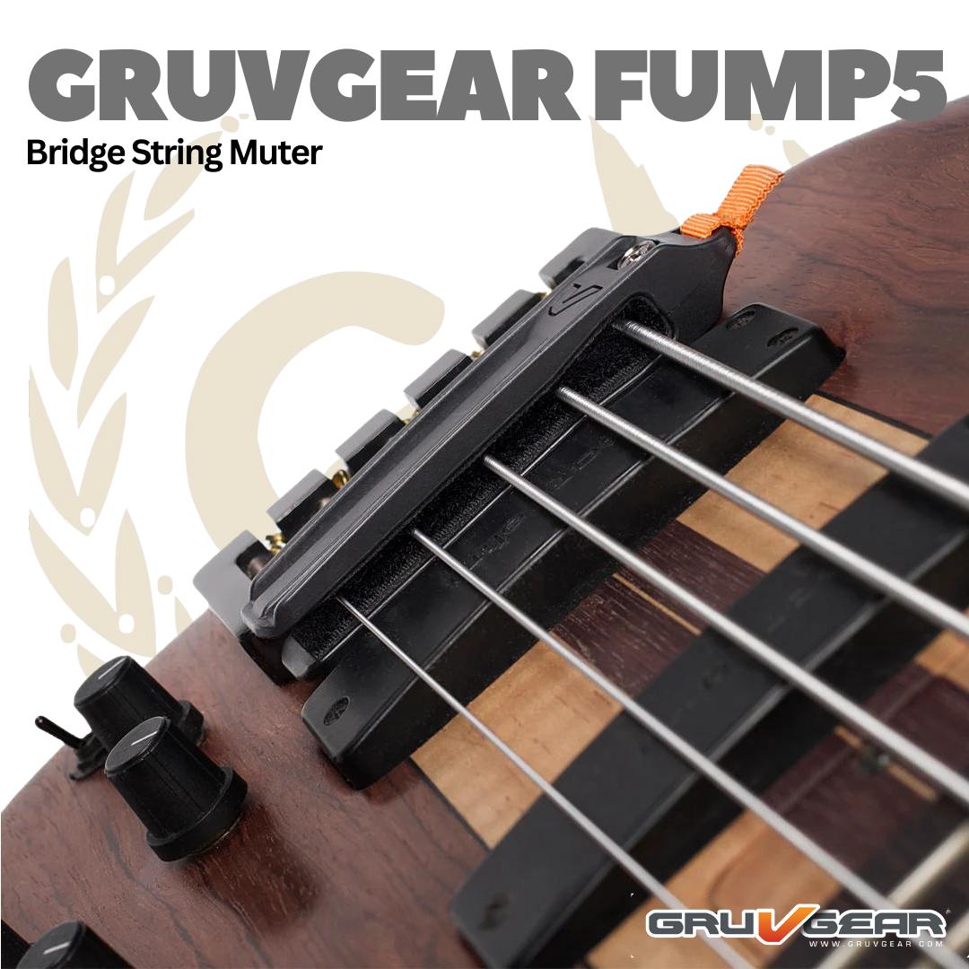 Gruvgear Fump5 Bridge String Mute - Peredam Senar Bass
