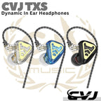 CVJ TXS Magnetic Dynamic Driver In Ear Monitor | Earphone TXS iem