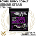 Ernie Ball 2720 Power Slinky Cobalt Electric Guitar Strings, 11-48