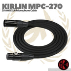 Kirlin MPC-270 20AWG XLR Microphone Cable - Kabel Mic Canon 3 Pin