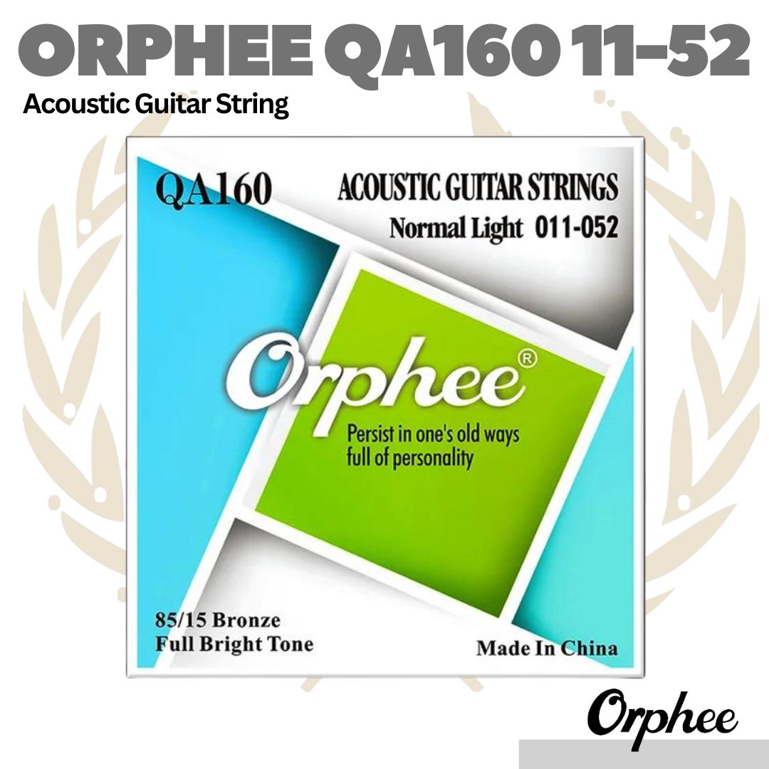 Orphee QA160 Acoustic Guitar String 11-52 - Senar Gitar Akustik