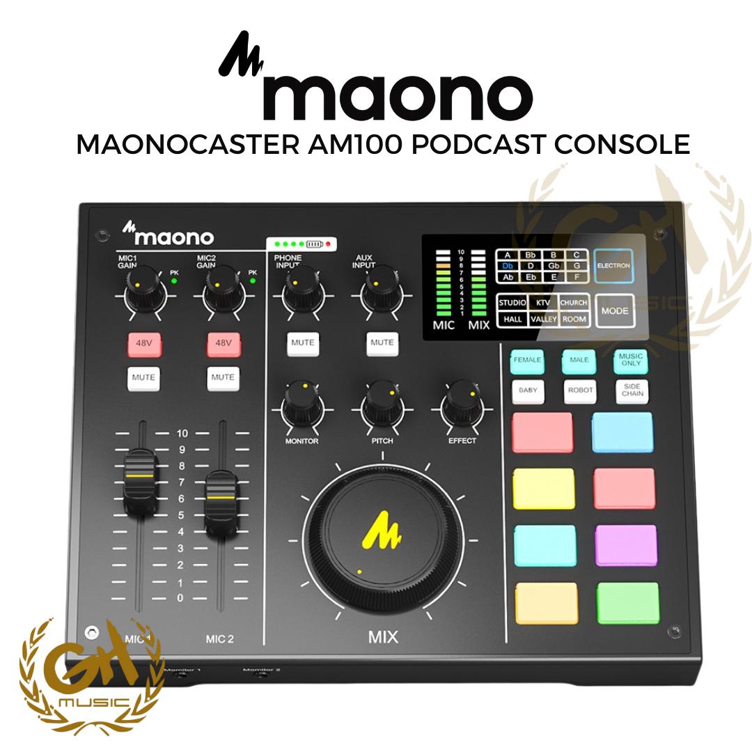 MAONOCASTER AM100 MIXER BROADCAST DAN LIVE STREAMING