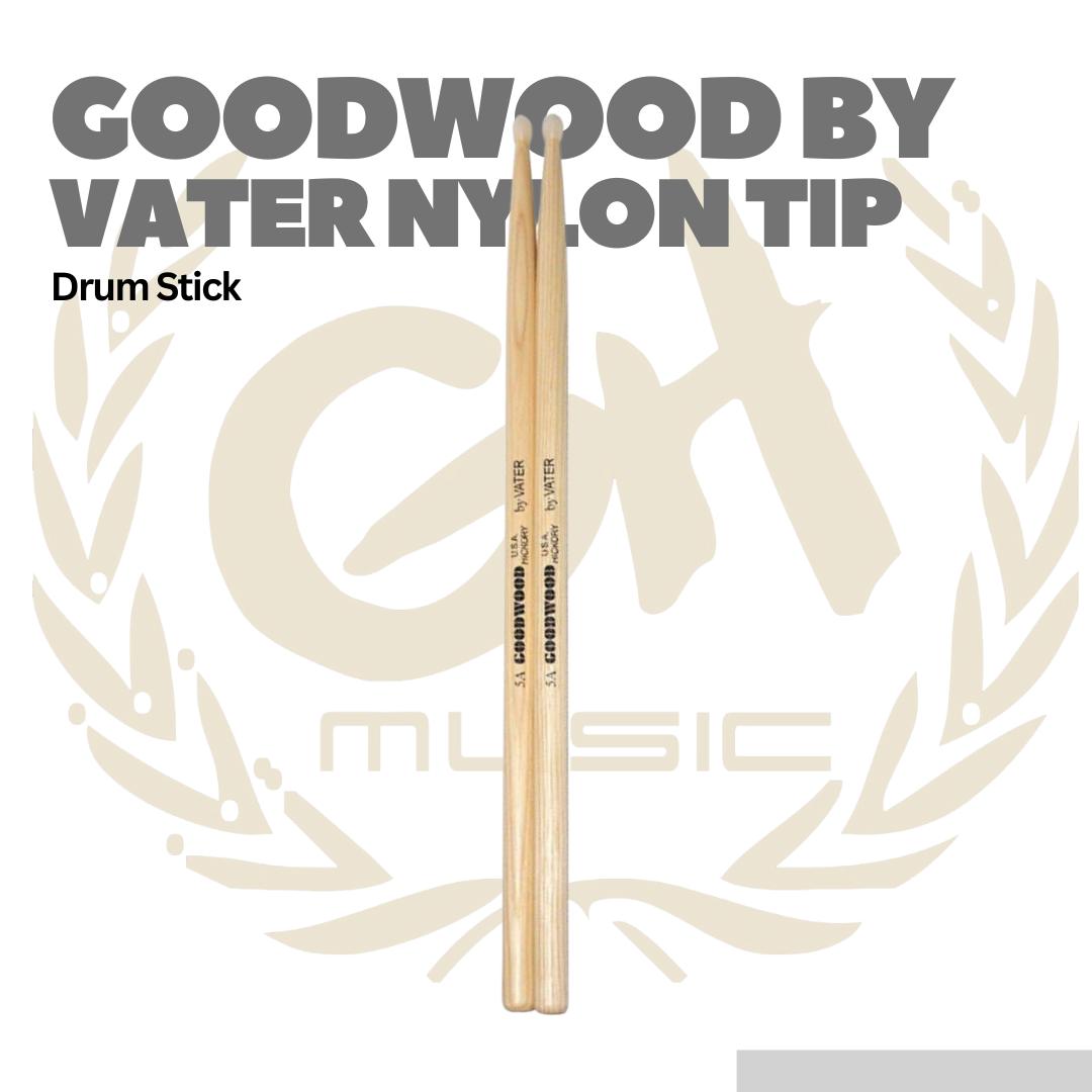 GOODWOOD by Vater Nylon Tip Drum Stick - Stik Drum
