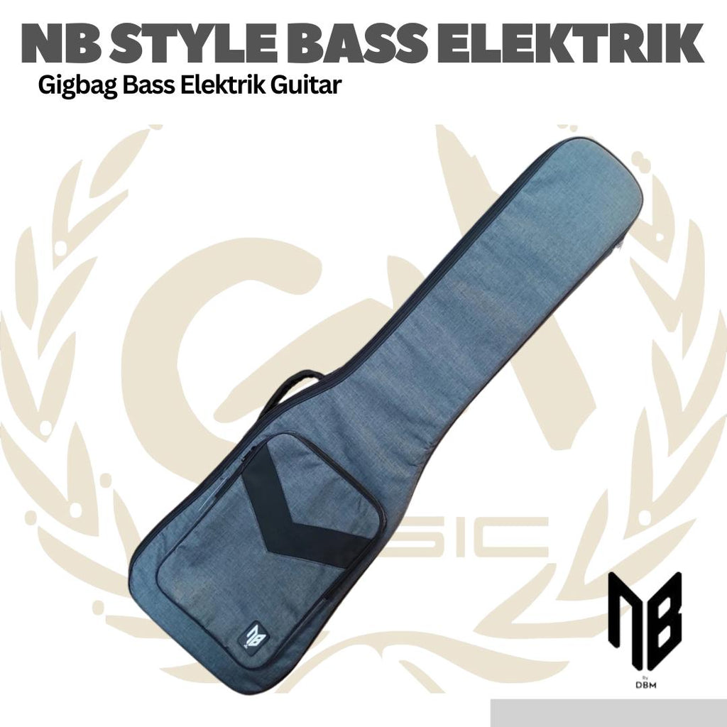 NB STYLE BASS ELEKTRIK GUITAR BY DBM - TAS BASS ELEKTRIK GIG BAG