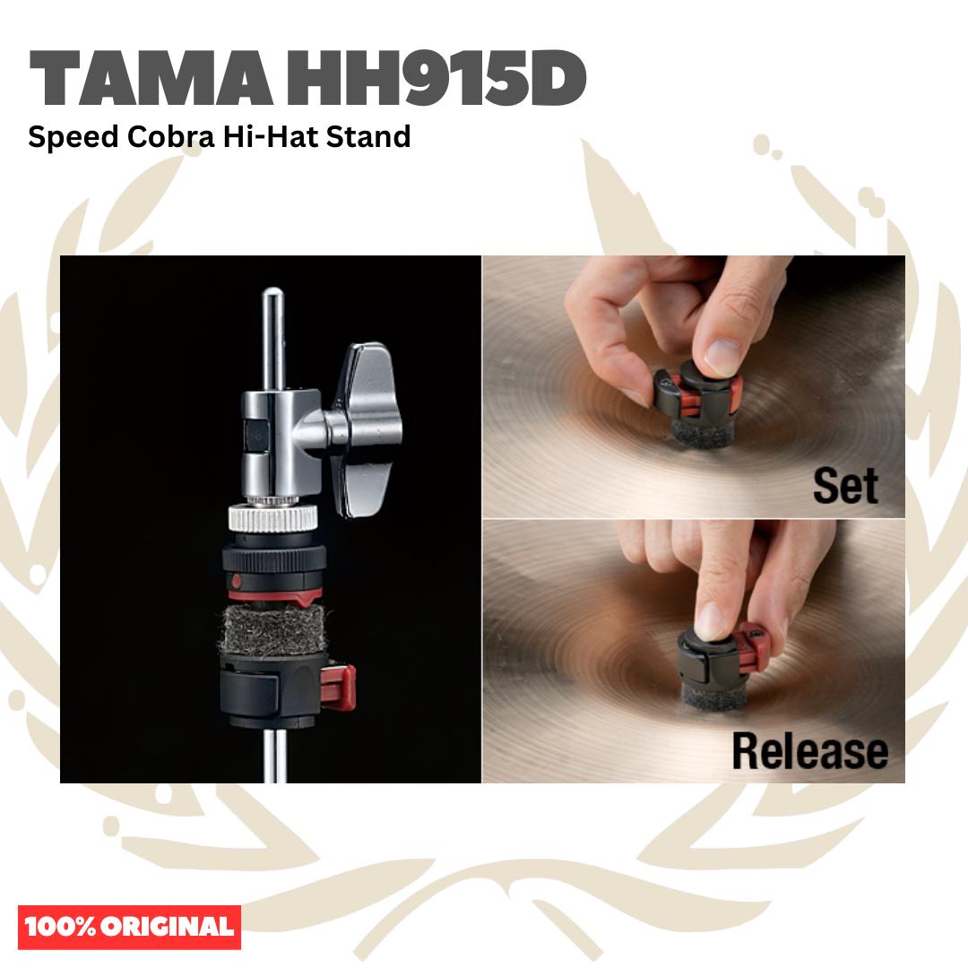 TAMA HH915D Speed Cobra Hi-Hat Stand - Stand Simbal Hihat Drum | Stand Cymbal HH 915 D
