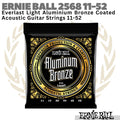 ERNIE BALL Everlast 2568 Aluminum Bronze Acoustic Guitar Strings 11-52