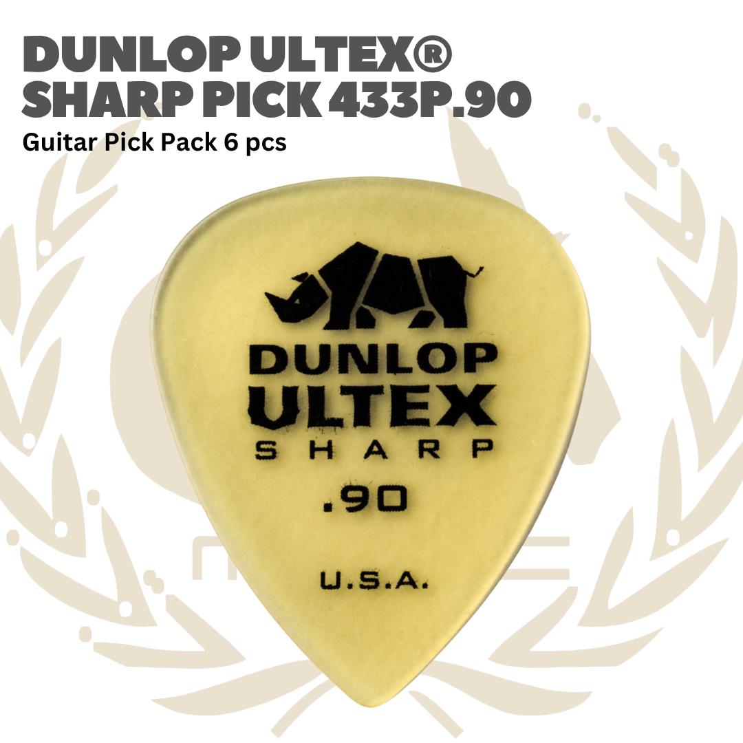 Dunlop Ultex Sharp Guitar Pick Pack 6 pcs - Pick Gitar