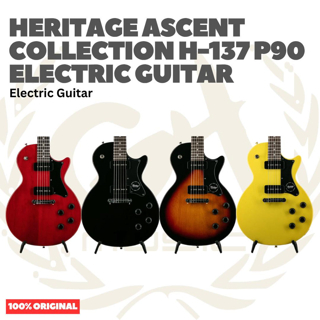 Heritage Ascent Collection H-137 P90 Electric Guitar - Gitar Listrik Elektrik