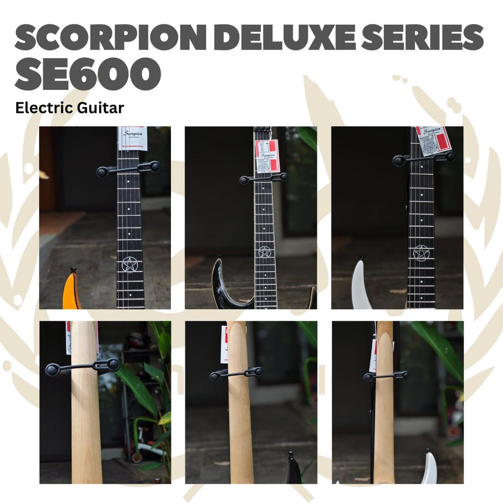 Scorpion SE600 Deluxe Series Updown Model Electric Guitar - Gitar Listrik Elektrik Up Down SE 600 Original Asli