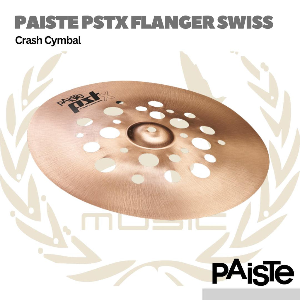 Paiste PSTX Flanger Swiss Crash Cymbal